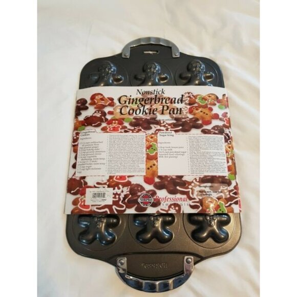 Gingerbread Cookie Molded pan Norpro Gingerbread nonstick - Picture 2 of 6